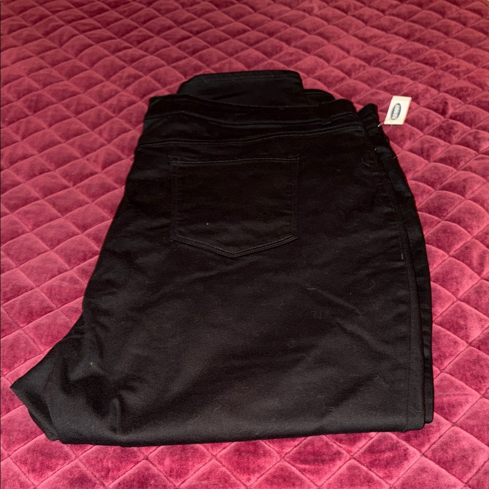 Old Navy Black Rockstar Super Skinny Jeans